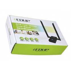 ADAPTADOR USB3.0 EDUP EP-AC1605 WIRELESS DUAL BAND 1200Mbps 802.11AC 2.4G/5.8G