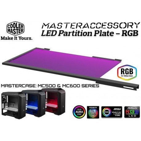 COOLER MASTER LED PARTITION PLATE RGB MC500 & MC600