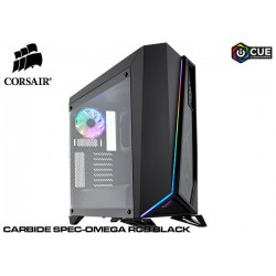 GABINETE CORSAIR CARBIDE SPEC-OMEGA RGB BLACK (TG) CC-9011140-WW