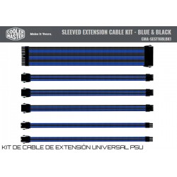 COOLER MASTER SLEEVED EXTENSION KIT (BLACK-BLUE)