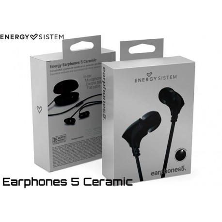 AURICULARES ENERGY SISTEM EARPHONES 5 CERAMIC