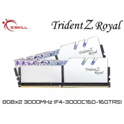 16GB DDR4 3000MHz (8GBx2) G.SKILL TRIDENT Z Royal (F4-3000C16D-16GTRS)