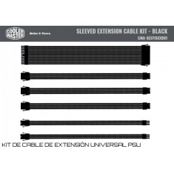 COOLER MASTER SLEEVED EXTENSION KIT (BLACK)