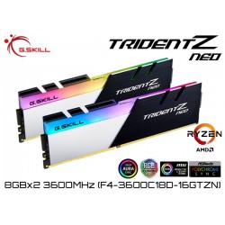 16GB DDR4 3600MHz (8GBx2) G.SKILL TRIDENT Z NEO (F4-3600C18D-16GTZN)