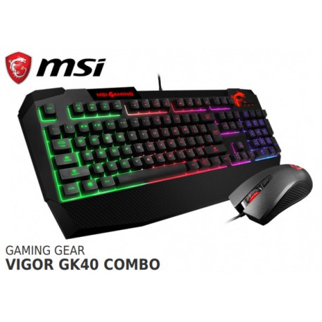 KIT MSI VIGOR GK40 COMBO (US)