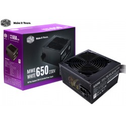 FUENTE DE PODER COOLER MASTER MWE WHITE 650 (650W)