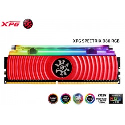 8GB DDR4 3000MHz CL16 A-DATA XPG SPECTRIX D80 LIQUID COOLING (AX4U300038G16-SR80)