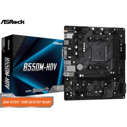 M.B. ASROCK B550M-HDV (AM4) DDR4 (RYZEN)