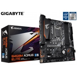 M.B. GIGABYTE B460M AORUS ELITE (LGA1200) (Intel® Core ™ de 10a generación)