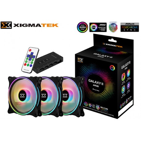 XIGMATEK GALAXY II ELITE PRO (AT120) ARGB