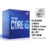 2.9GHz INTEL I5-10400F (4.3GHz TURBO, 6C/12T, 12MB CACHE, 65W, LGA1200) 10MA GENERACION