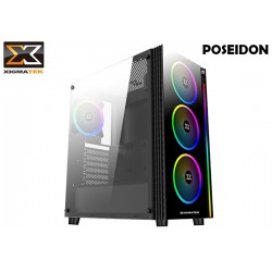 GABINETE XIGMATEK POSEIDON (ATX) (RAINBOW FAN + STRIP LED)