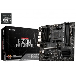 M.B. MSI B550M PRO-VDH WIFI (AM4) 4xDDR4 (RYZEN 3000/5000)