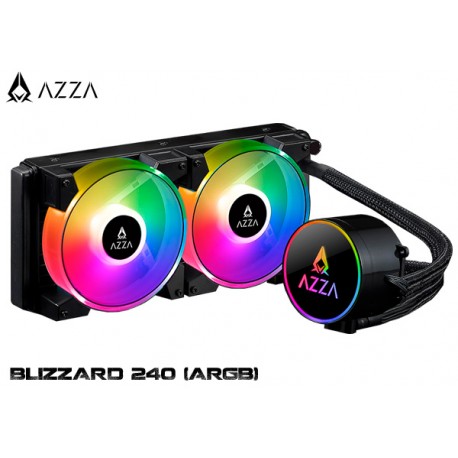 WATERCOOLING AZZA BLIZZARD 240 (ARGB)