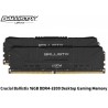 16GB KIT DDR4 3200MHZ (2X8GB) CRUCIAL BALLISTIX GAMING 1,35V (BLACK) (BL2K8G32C16U4B)