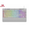 TECLADO REDRAGON SHIVA K512W WHITE (USB)