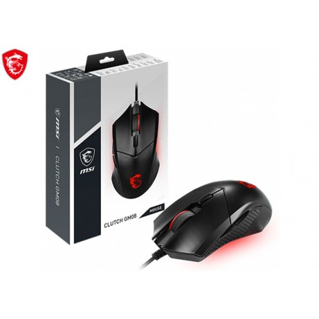 MOUSE GAMER MSI CLUTCH GM08 (USB)