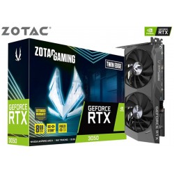 T.V. ZOTAC GAMING GEFORCE RTX 3050 TWIN EDGE 8GB [ZT-A30500E-10M]