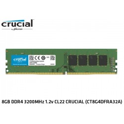 8GB DDR4 3200MHz 1.2V CL22 CRUCIAL (CT8G4DFRA32A) UDIMM